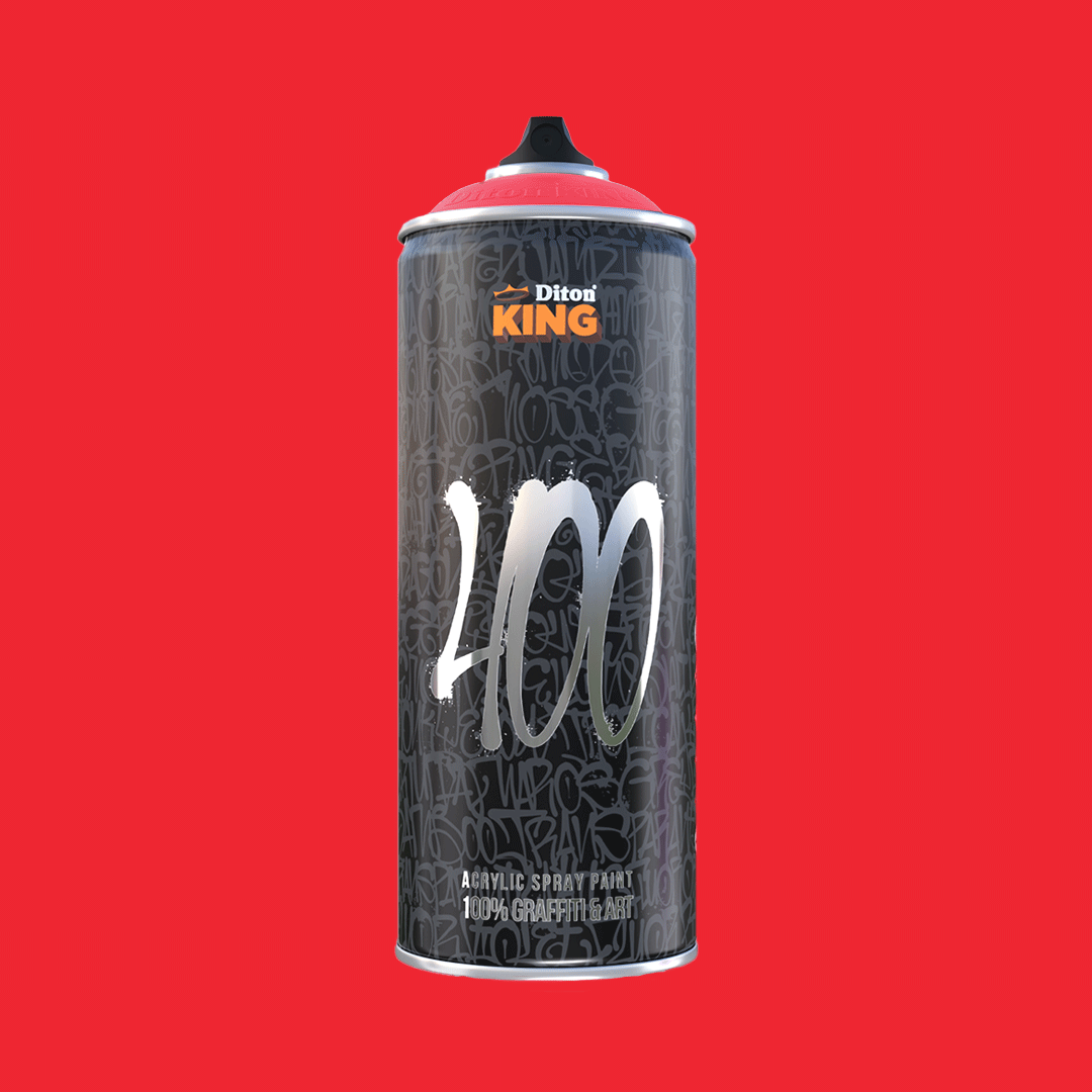 DKF 4005 - Fluorescent Red - 400ml